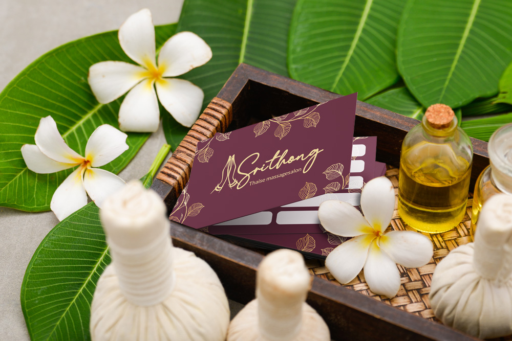 Vormgeving Srithong Thaise massagesalon