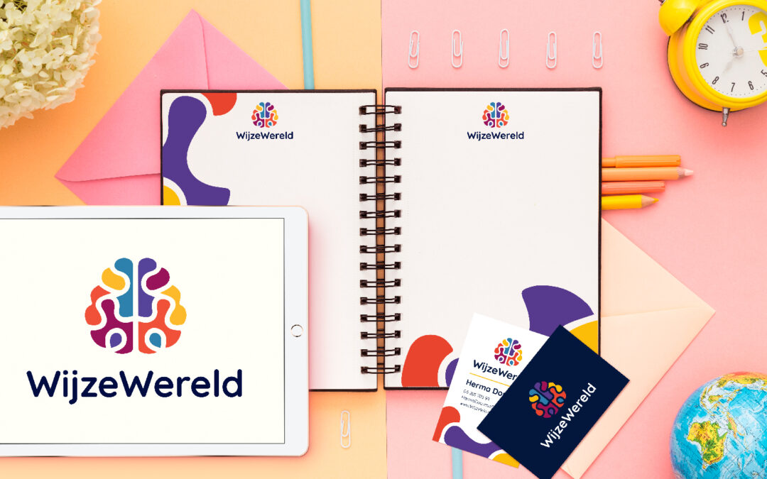 WijzeWereld logo en huisstijl