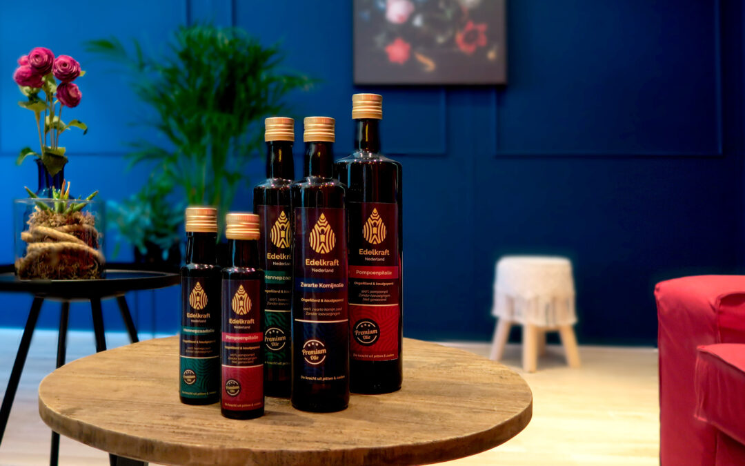 Branding voor Edelkraft koudgeperste olie