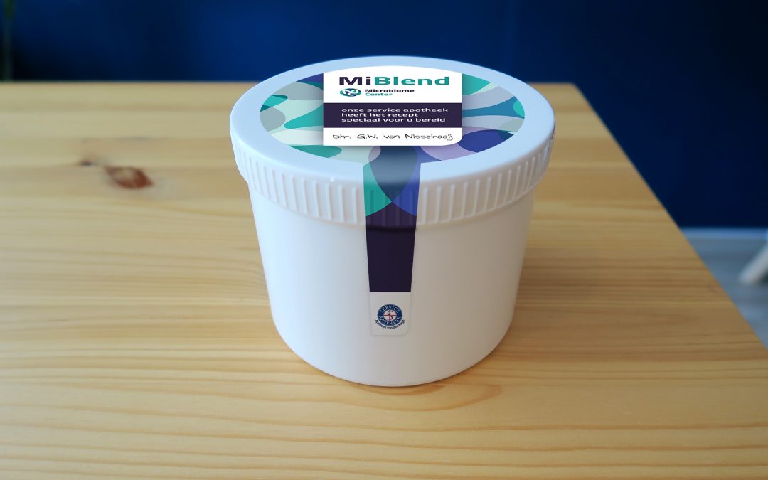 Vormgeving en realisatie Microbiome Center website