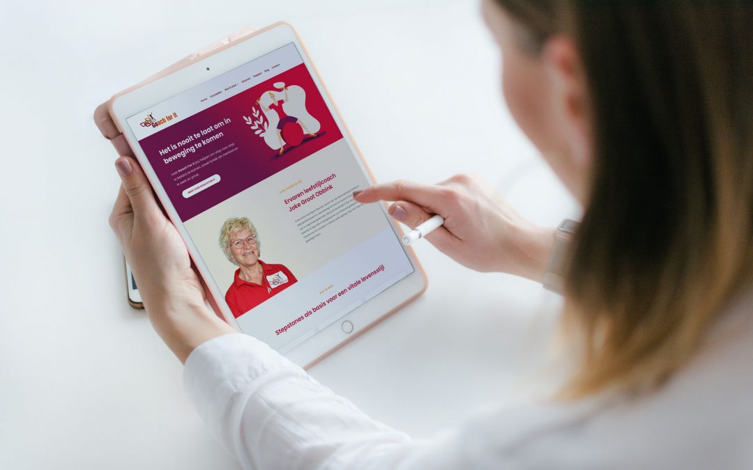 Website vormgegeven voor Goachforit