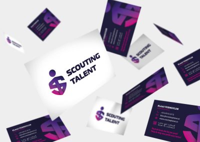 Scouting Talent logo en huisstijl